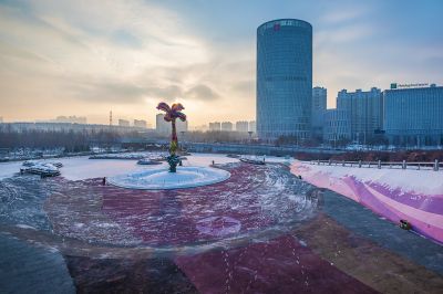 雪后的丁香公园2