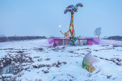 雪后的丁香公园2