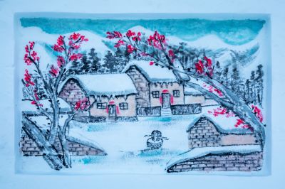 雪博会开园前日园内雪景抢先看1