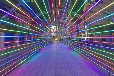 博冬季物馆广场