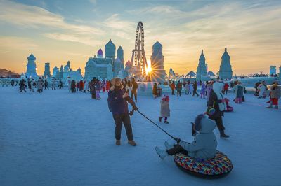 冰雪大世界黄昏半小时2