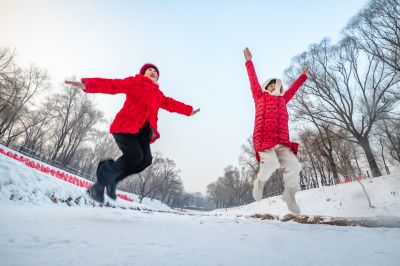 黛秀湖公园傍晚