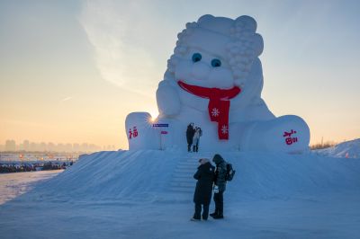 冬日太阳岛江畔掠影1