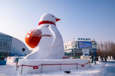 哈尔滨极地公园广场
