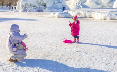 即将闭园的太阳岛雪博会