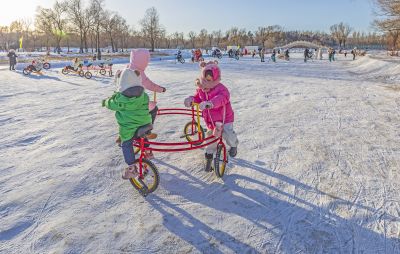 即将闭园的太阳岛雪博会