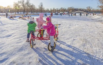 即将闭园的太阳岛雪博会