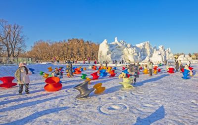 即将闭园的太阳岛雪博会