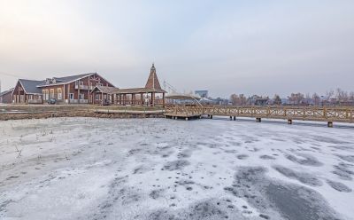 初春长岭湖