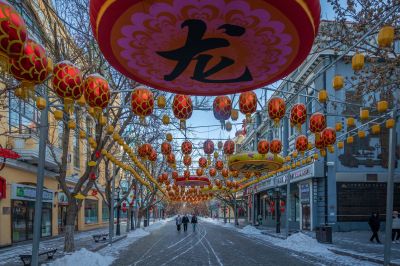 冰城春雪后
