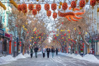 冰城春雪后