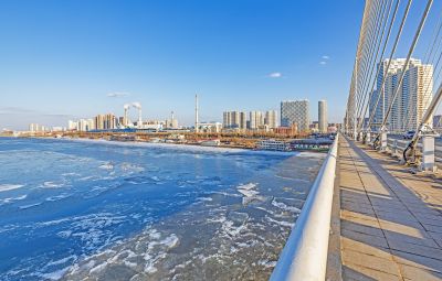 松浦大桥跑冰排