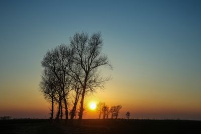 晚霞 落日