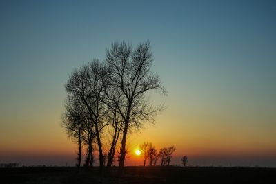 晚霞 落日