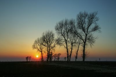 晚霞 落日