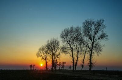 晚霞 落日