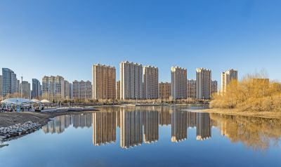 初春的体育公园
