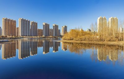 初春的体育公园