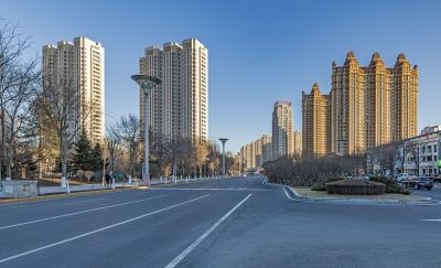 初春的体育公园
