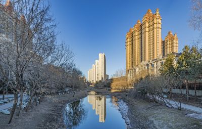 初春的体育公园