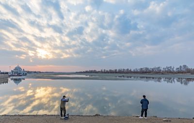群力外滩湿地 何家沟江畔景色 