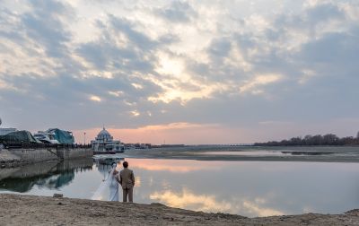 群力外滩湿地 何家沟江畔景色 
