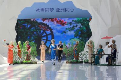 西城红场旗袍秀