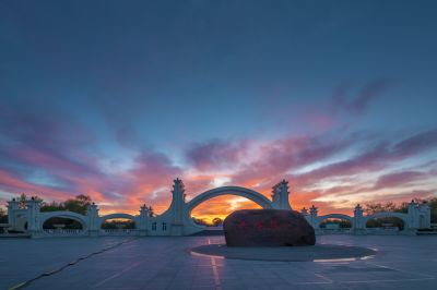 晨光中的太阳岛1
