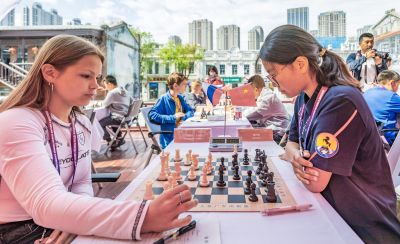 中俄体育交流周国际象棋比赛 
