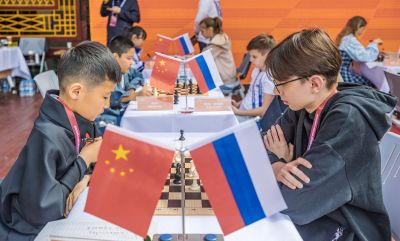 中俄体育交流周国际象棋比赛 