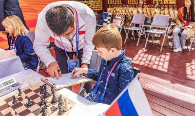 中俄体育交流周国际象棋比赛 