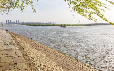 江畔斯大林公园初夏