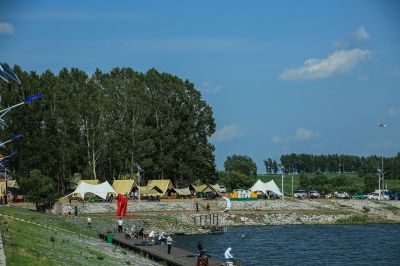 平房区天龙湖景区掠影