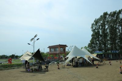 平房区天龙湖景区掠影