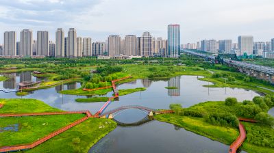 阳明滩湿地航拍