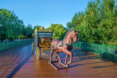 友谊西路江畔晨景