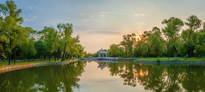 晨风习习太阳岛