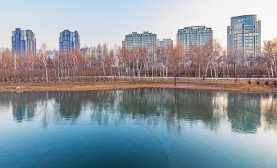 初冬的丁香公园