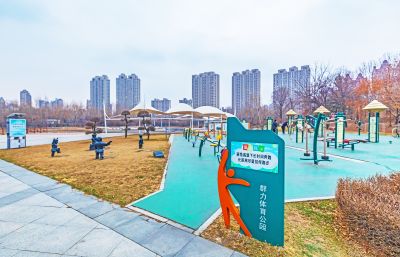 体育公园初冬 