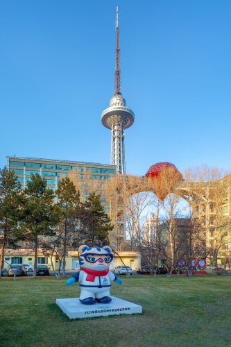 初冬的湘江公园