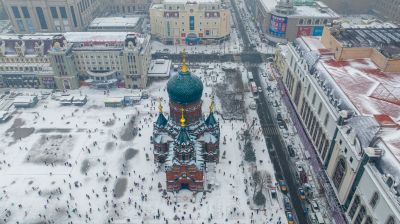 雪中教堂