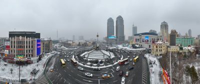 雪中博物馆转盘道