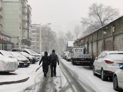 雪中哈尔滨