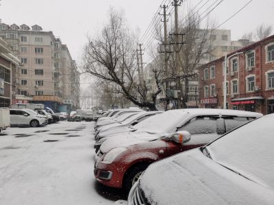 雪中哈尔滨