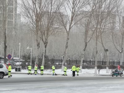 雪中哈尔滨