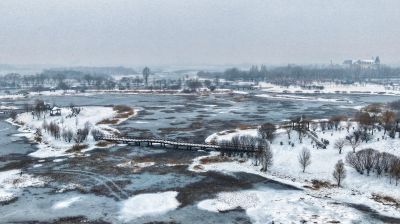 雪后太阳岛湿地