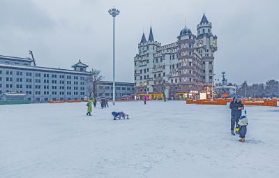 雪后江畔