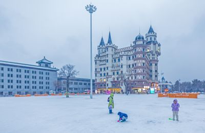 雪后江畔