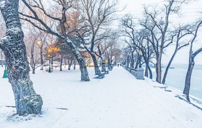 雪后江畔