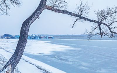 雪后江畔